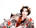 Asia japanese cosplay Kabuki girl