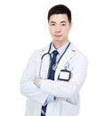 Asia male doctor portrait