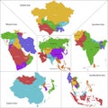 Asia map