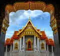 Asia,The Marble Temple ( Wat Benchamabophit ), Bangkok, Thailand