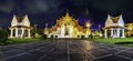 Asia,The Marble Temple ( Wat Benchamabophit ), Bangkok, Thailand