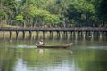 ASIA MYANMAR YANGON KANDAWGYI LAKE PARK