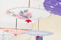 Asia Oil-paper umbrella Royalty Free Stock Photo