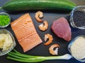 Asia seafood sushi Royalty Free Stock Photo