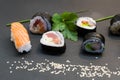 Asia seafood sushi Royalty Free Stock Photo