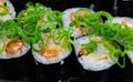 Asia seafood sushi Royalty Free Stock Photo