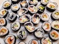 Asia seafood sushi Royalty Free Stock Photo