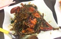 Asia Singapore Cuisine Dai Pai Dong Fried Crab Seafood Restaurant Night Markets Marine Life Fresh Crabs Fisherman Ocean Treasure