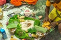 Asia/Singapore - Feb 8 2020 : Hindu festival of Thaipusam is celebrated on the full moon day in the Tamil month of Thai. It`s a Royalty Free Stock Photo