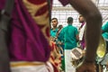 Asia/Singapore - Feb 8 2020 : Hindu festival of Thaipusam is celebrated on the full moon day in the Tamil month of Thai. It`s a Royalty Free Stock Photo