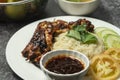 Asia traditional food chicken rice