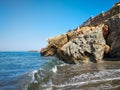 Konakli resort landscape and the Mediterranean Sea Royalty Free Stock Photo