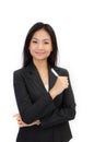 Asia young business woman