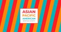 Asian American and Pacific Islander Heritage Month. Royalty Free Stock Photo