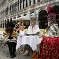 Asian aristocratic women for carnival of venice