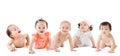 Asian babies Royalty Free Stock Photo