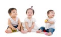 Asian babies Royalty Free Stock Photo