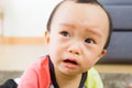 Asian baby boy crying Royalty Free Stock Photo