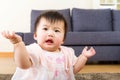 Asian baby girl Royalty Free Stock Photo