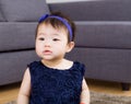 Asian baby girl Royalty Free Stock Photo