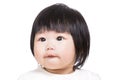 Asian baby girl Royalty Free Stock Photo