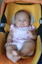 Asian Baby girl with smile Royalty Free Stock Photo