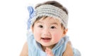 Asian baby girl smile Royalty Free Stock Photo