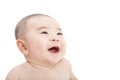 Asian baby looking Royalty Free Stock Photo