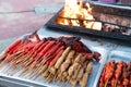 Asian barbecue food Royalty Free Stock Photo