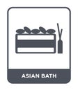 asian bath icon in trendy design style. asian bath icon isolated on white background. asian bath vector icon simple and modern