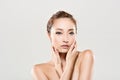 Asian beauty face Royalty Free Stock Photo