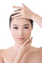 Asian beauty face Royalty Free Stock Photo