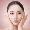 Asian beauty face Royalty Free Stock Photo