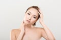 Asian beauty face portrait Royalty Free Stock Photo