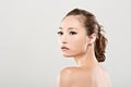 Asian beauty face portrait Royalty Free Stock Photo