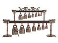 Asian_bells Royalty Free Stock Photo