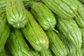 Asian bitter cucumber at a market in Chinatown