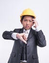 Asian boy businessman