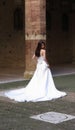 Asian bride in Siena