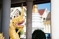 Asian or Buddhist elaborate dragon symbolising good fortune