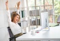 Asian business co-worker people talking in the meeting room Royalty Free Stock Photo