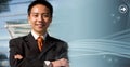 Asian business man Royalty Free Stock Photo