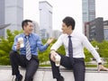 Asian business people Royalty Free Stock Photo