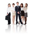 Asian business team Royalty Free Stock Photo