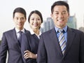 Asian business team Royalty Free Stock Photo