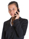 Asian Businesswoman And Smartphone III Royalty Free Stock Photo