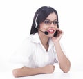 Asian call centre girl