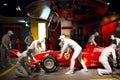 Asian China, Beijing, Automobile Museum,Indoor exhibition hall