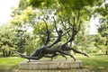 Asian China, Beijing, International Sculpture Park, run