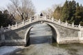 Asian China, Beijing, the Summer Palace, ban bi bridge
